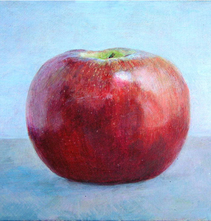 Egg Tempera Apple